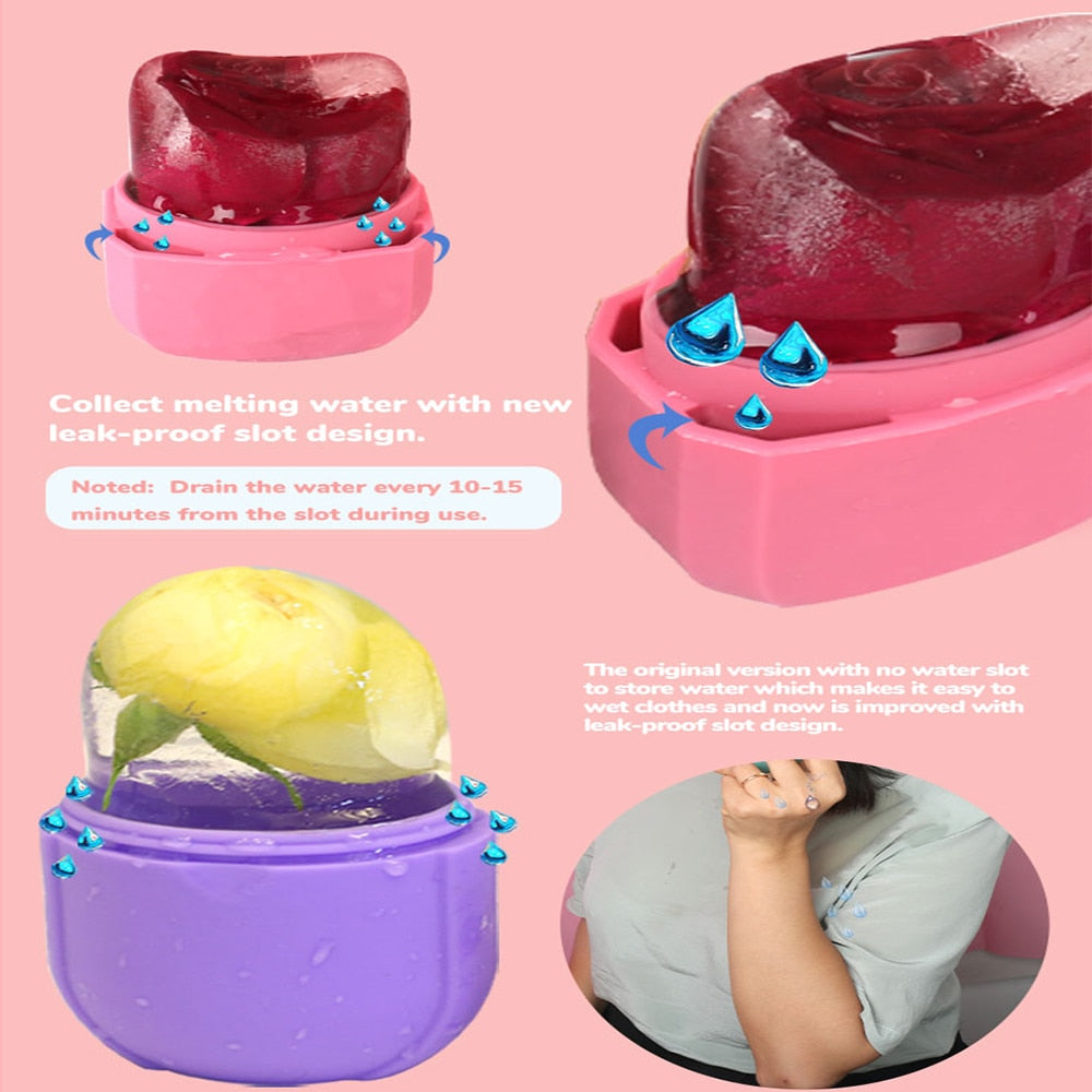 Uppgraderad ice roller för ansikte, ögon och hals