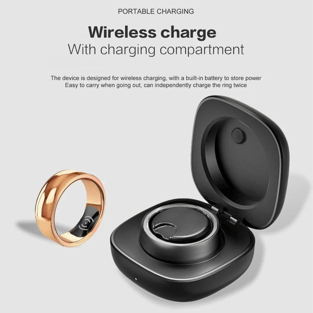 Smart Aktivitets Ring for kvinnor med pulsmätare